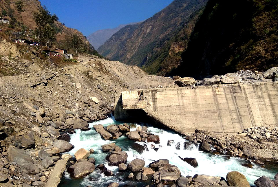 माथिल्लो भोटेकोशी आयोजनाको पुनःनिर्माण सुरु