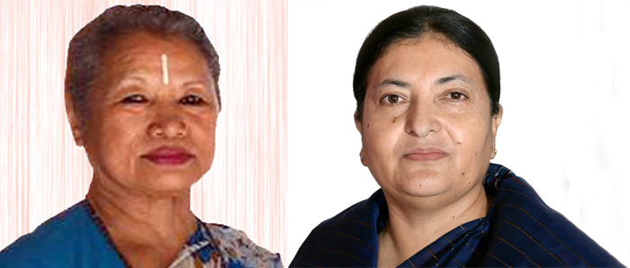 राष्ट्रपतिको निर्वाचनका लागि भण्डारी र राईद्वारा उम्मेदवारी