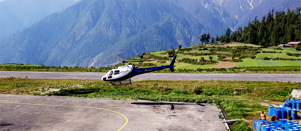 मानसरोवरका लागि अाठ हेलिकप्टर कम्पनीका ११ उडान (फोटोफिचरसहित)