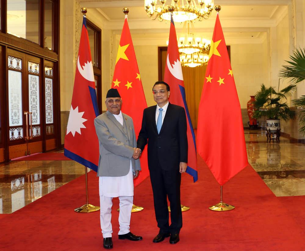 नेपाल–चीनबीच १४ बुँदे संयुक्त वक्तव्य