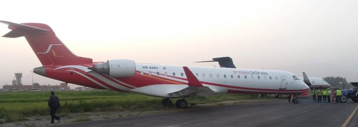 श्री एयरले ल्यायो नयाँ जहाज