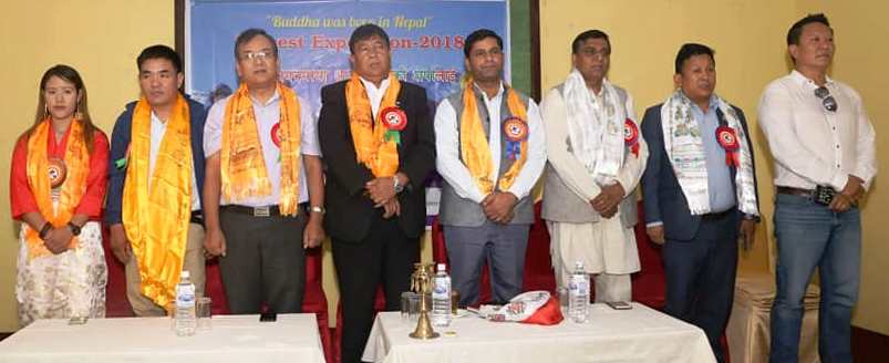 सगरमाथा आरोही छोकी शेर्पा सम्मानित